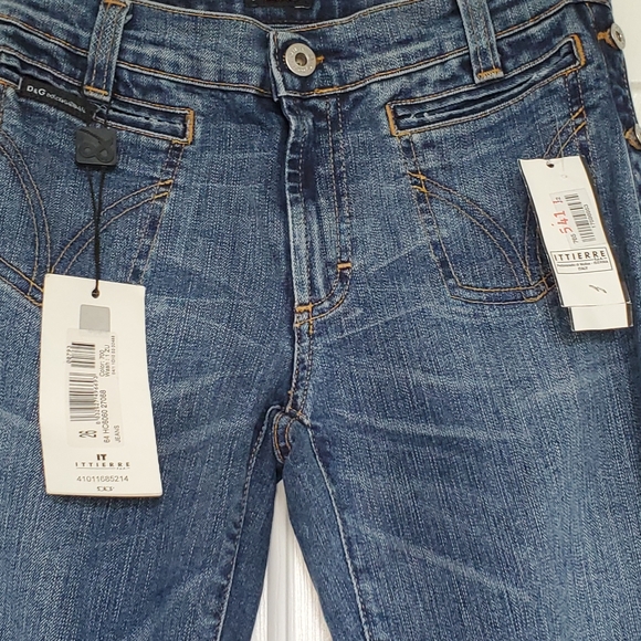 Dolce and Gabbana Side Button Up Blue Jeans - Picture 14 of 15